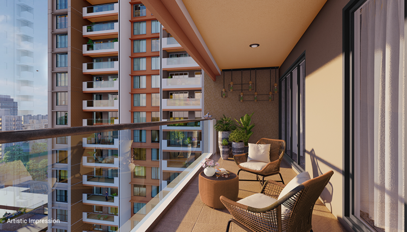 Central Hinjewadi balcony image